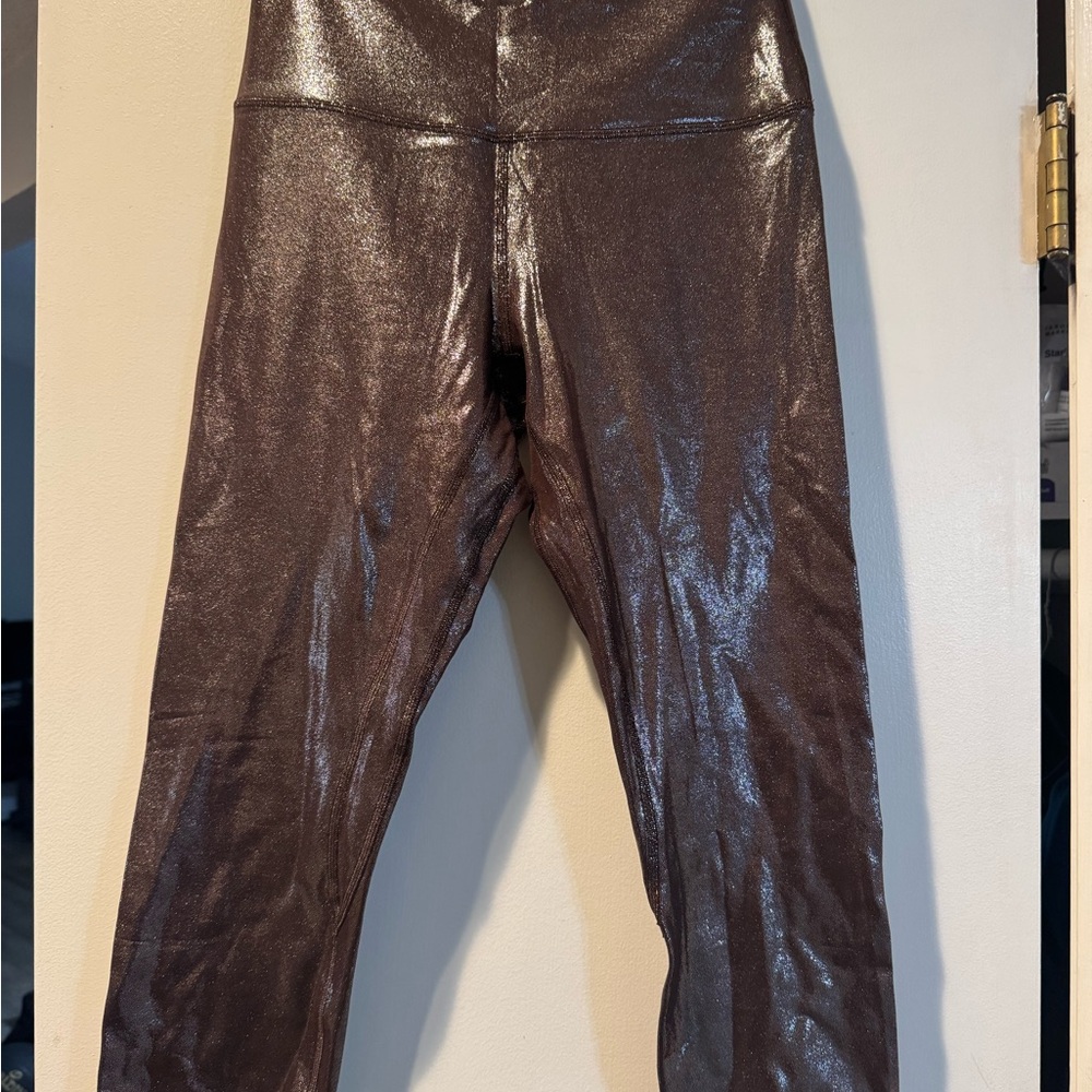 Lululemon Shiny Metallic Leggings